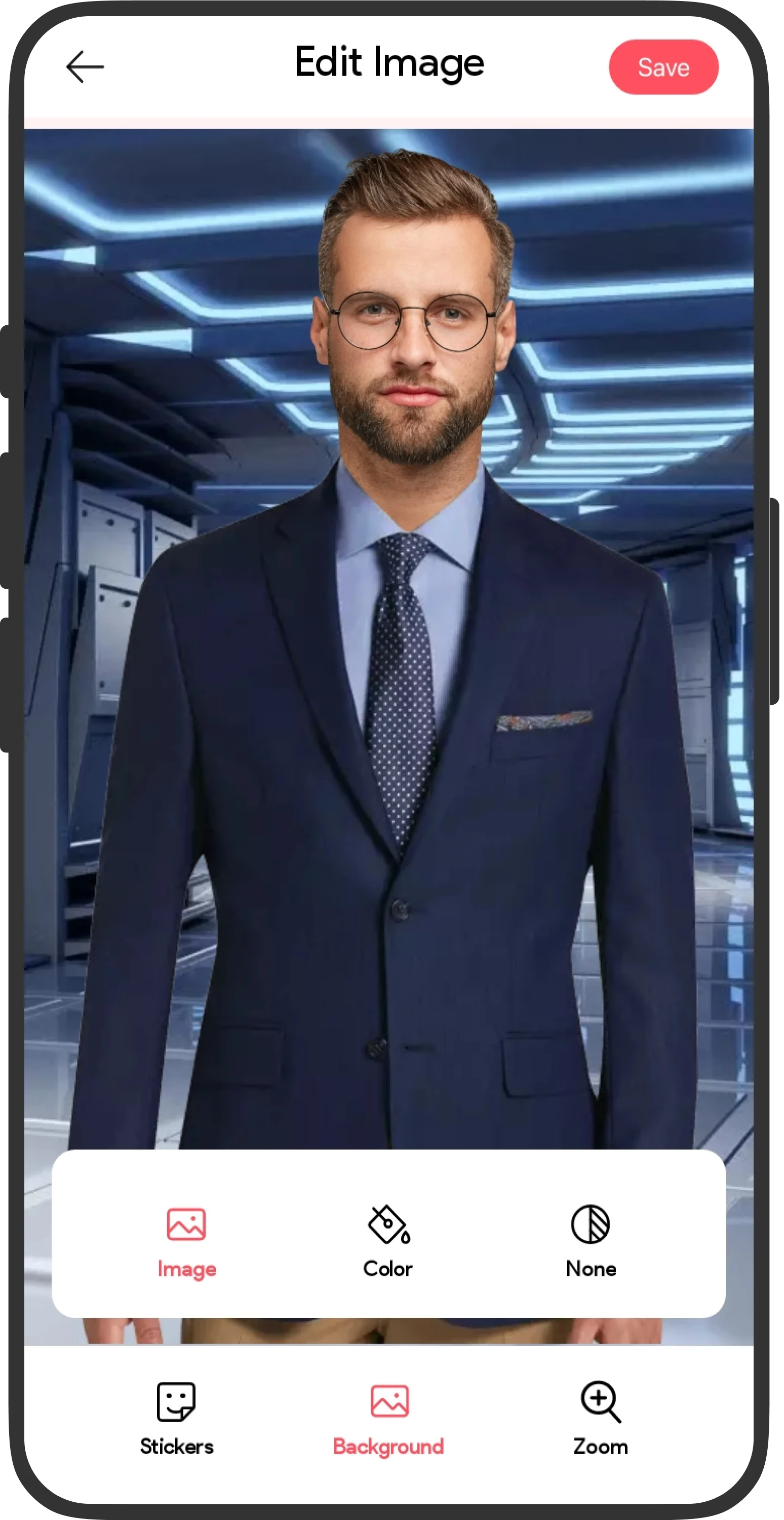 Background applied