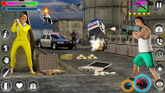 Grand Gangster street battle