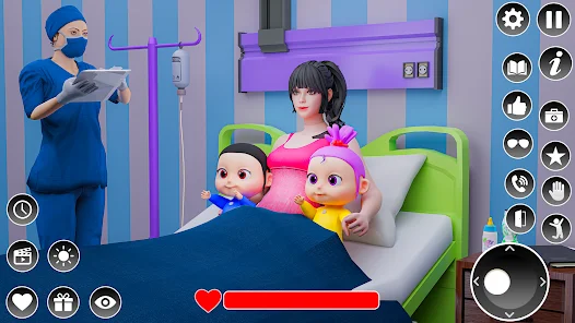 Mother Simulator family gameplay 1