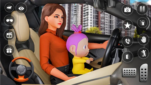 Mother Simulator family gameplay 5