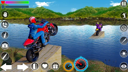 Bike Stunt Racing gameplay screenshot 7