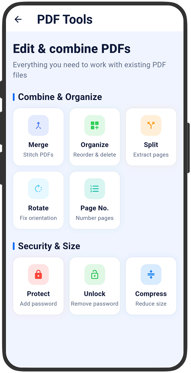 PDF tools